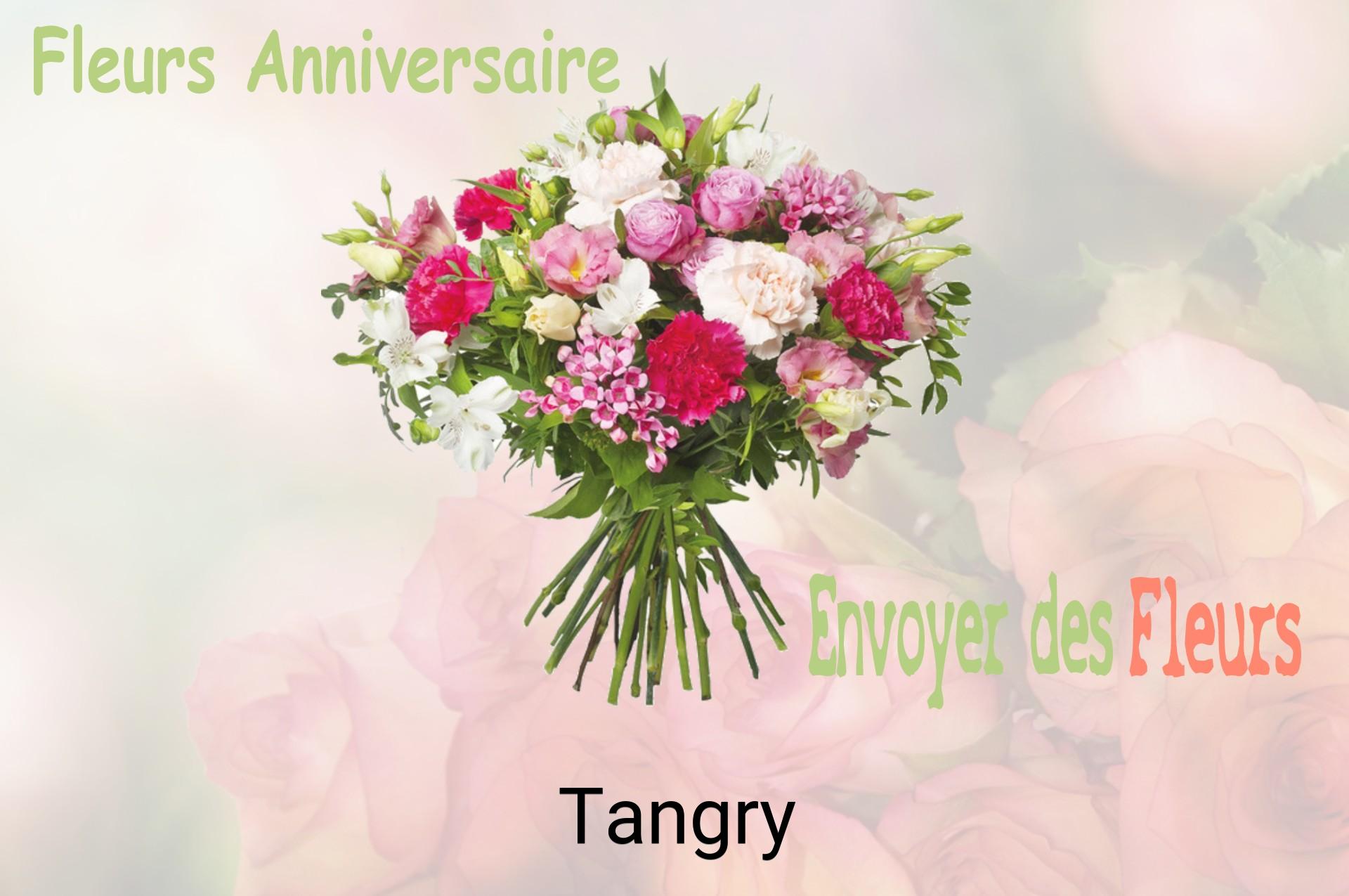 Bouquet de fleurs d’anniversaire livré à Tangry