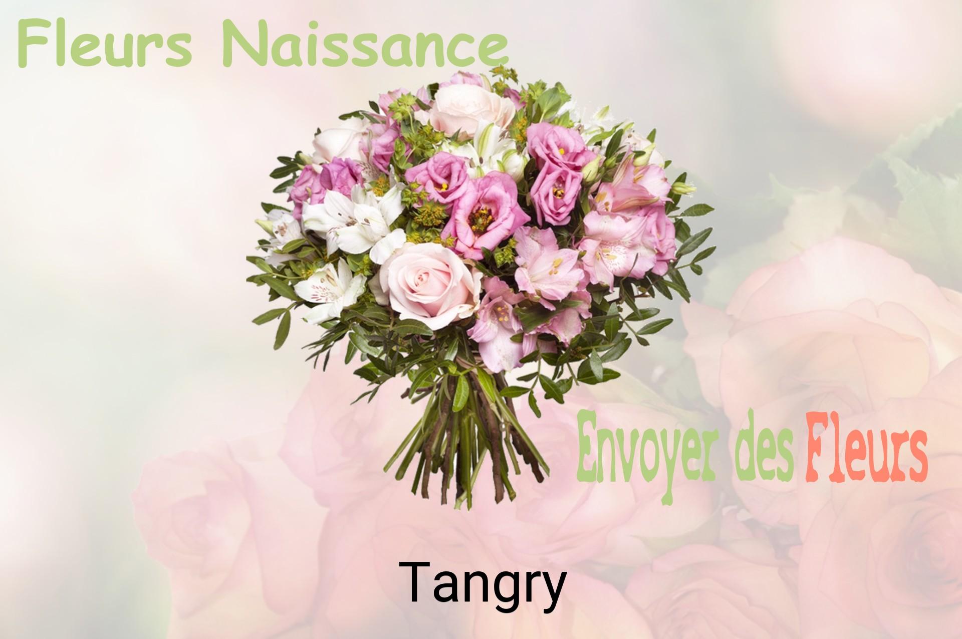 Bouquet de fleurs de naissance livré à Tangry