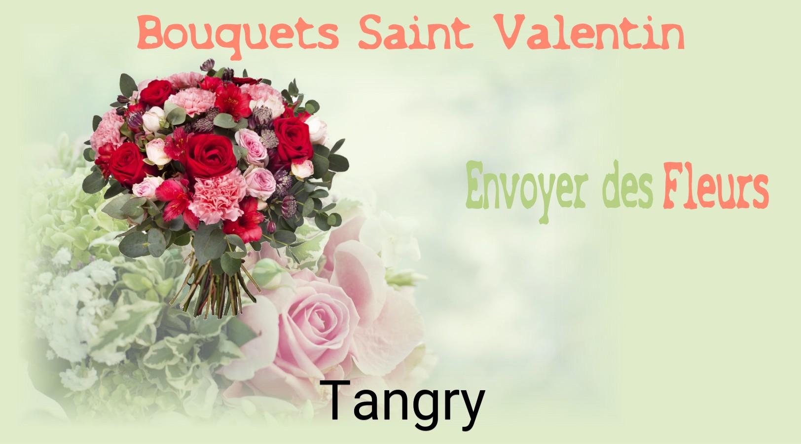 Roses de Saint-Valentin livrées à Tangry